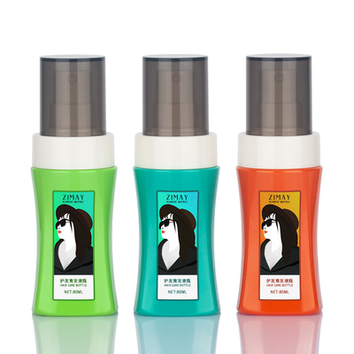 Chai xịt thú cưng bằng nhựa rỗng 80ml có thể thu vào với bình xịt phun sương mịn