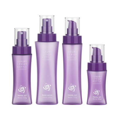 Gói chai xịt mỹ phẩm PET Frosted Lotion di động 200ml