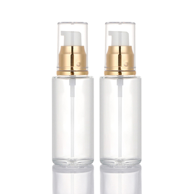 Chai xịt dưỡng da thủy tinh mờ 50ml có bơm Bao bì mỹ phẩm