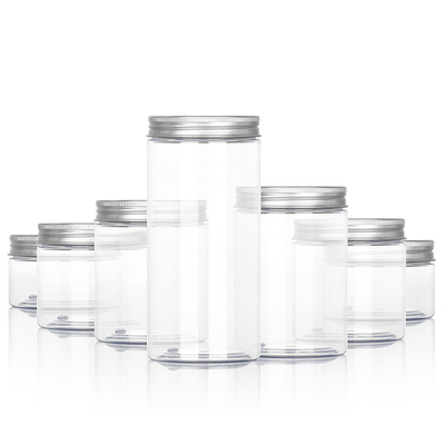 Hộp đựng kem rỗng trong suốt Không có lỗ thoát khí Dung tích 8oz