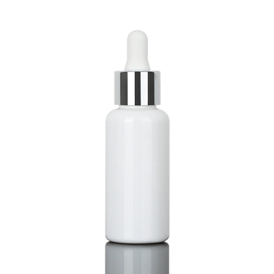 Chai nhỏ giọt mỹ phẩm bạc 50ml cho tinh dầu Đường kính 34mm