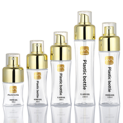 Xịt dưỡng da dạng xịt mịn Bao bì Kem dưỡng da tròn 50ml Chai bơm rỗng