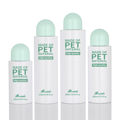 Kem dưỡng da OEM Chai nhựa nắp vặn PET 150ml 300ml Gói kỳ nghỉ mỹ phẩm