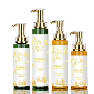 Sữa tắm trắng da chai nhựa 500ml Clear Lotion Chai dầu gội Goldpump Bao bì