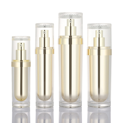 30ml 50ml 100ml 120ml nhựa acrylic làm đẹp mỹ phẩm trang điểm chai kem dưỡng da 50g hộp đựng kem sang trọng bộ chăm sóc da