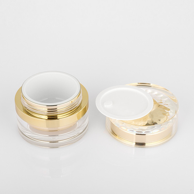 30ml 50ml 100ml 120ml nhựa acrylic làm đẹp mỹ phẩm trang điểm chai kem dưỡng da 50g hộp đựng kem sang trọng bộ chăm sóc da