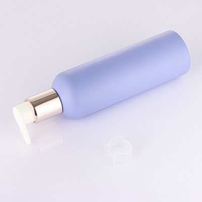 Eco thân thiện với môi trường PET 150ml 200ml 250ml 8 oz sữa tắm dưỡng thể màu tím phong cách mới sữa tắm gel vàng bơm ép chai