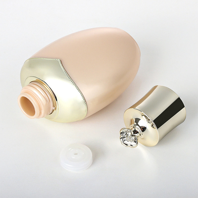 Sang trọng Gold Unique Kem dưỡng da mặt Hũ 100ml 120ml 150ml Nước hoa hồng Toner Chai Nước hoa hồng Dưỡng da Phù hợp với Bao bì