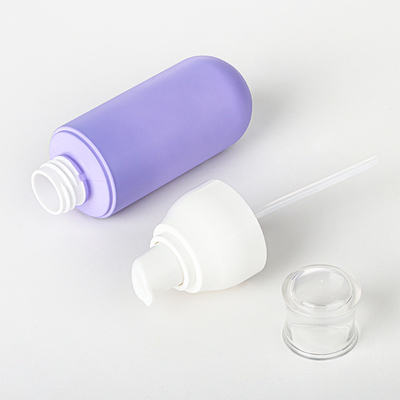 Violet 4 Oz PET Matte Plastic Serum Lotion Chai xịt mỹ phẩm 2 Oz Face Cream Bộ lọ mỹ phẩm