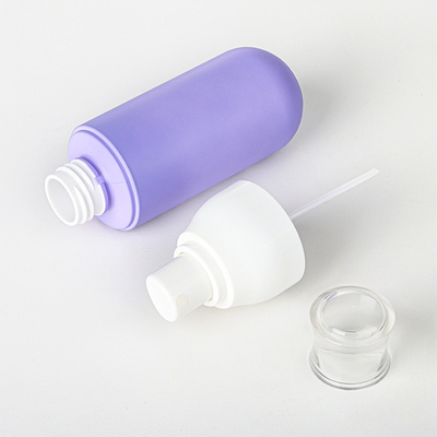 Violet 4 Oz PET Matte Plastic Serum Lotion Chai xịt mỹ phẩm 2 Oz Face Cream Bộ lọ mỹ phẩm