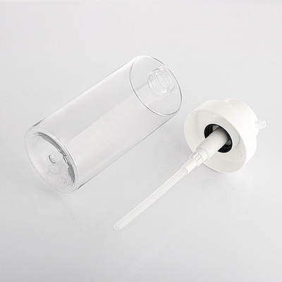 OEM trong suốt 800ml sữa tắm sữa tắm cơ thể tùy chỉnh bơm dầu gội chai lotion