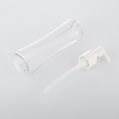 Trong suốt tùy chỉnh mỹ phẩm rỗng nhựa mặt kem dưỡng da chai bơm 200ml