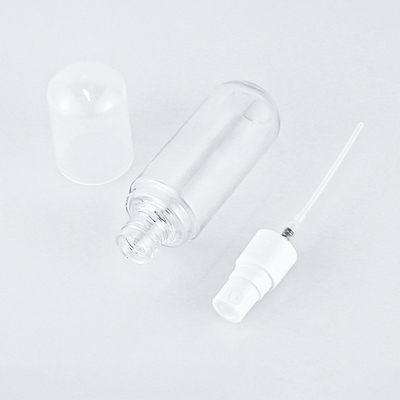 Chai xịt tóc bằng nhựa tròn trong suốt PETG dành cho kem dưỡng da