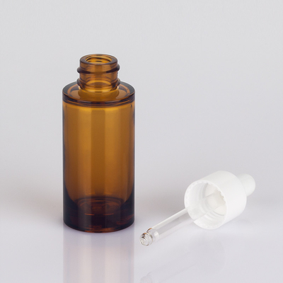 OEM ODM 50ml Chai nhỏ giọt mỹ phẩm Bao bì chai tinh dầu hổ phách