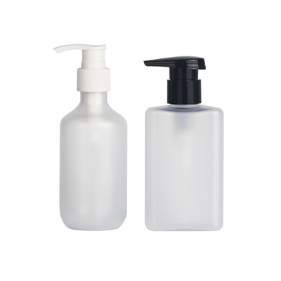 Matte White HDPE Cosmetic Lotion Chai nhựa 30ml 60ml 100ml Bao bì chăm sóc da