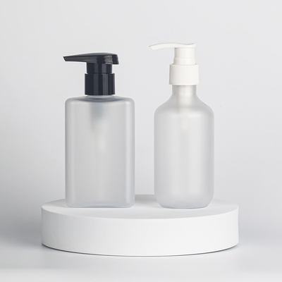 Matte White HDPE Cosmetic Lotion Chai nhựa 30ml 60ml 100ml Bao bì chăm sóc da