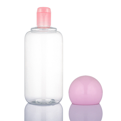 Chai dầu gội đầu bằng nhựa 500ml có nắp vặn trên cùng Bao bì chăm sóc da