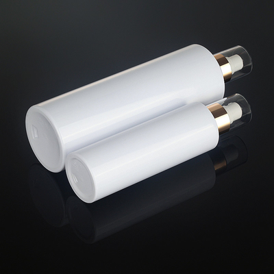 Nhựa trắng nhựa mỹ phẩm tóc sương mù bao bì hộp đựng bao bì liên tục phòng khách sạn 500ml vàng hàng đầu chai xịt 250ml