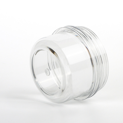 100ml 120ml 200ml nắp vàng hộp đựng kem tẩy tế bào chết cho da mặt rỗng lọ đựng mỹ phẩm nhỏ màu đen sang trọng 50 ml
