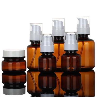 Bộ bao bì mỹ phẩm PET 90ml 130ml 160ml chống rò rỉ có thể thu hồi
