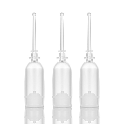 Lọ huyết thanh 2 Ml trong suốt, Chai huyết thanh mỹ phẩm không có không khí In màn hình