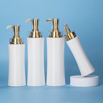 350ml 400ml 500ml OEM hình tròn nhựa salon dầu gội đầu bơm không khí cơ thể bao bì chai nhựa