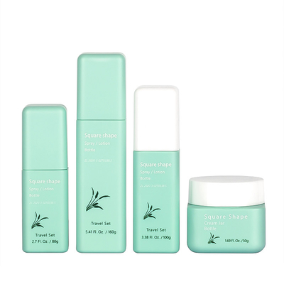 Bộ chai mỹ phẩm sang trọng Frosted 100ml 120ml 160ml OEM được chấp nhận