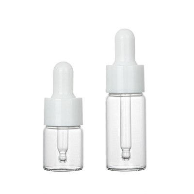 Chai nhỏ giọt mỹ phẩm 10ml, Chai nhỏ giọt mờ bằng nhựa