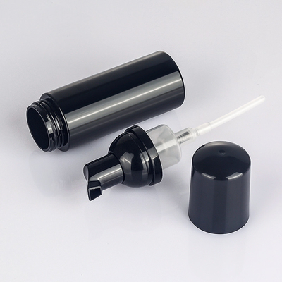 Chai bơm bọt 2 Oz màu đen trong suốt 130mm Chiều cao 35,5mm Đường kính