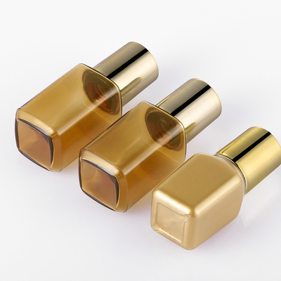 Bộ chai rỗng du lịch 15ml Màu vàng OEM có sẵn để chăm sóc da