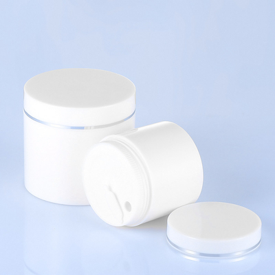 Hộp bao bì kem thú cưng màu trắng có nắp vặn trên cùng Dung tích 100g