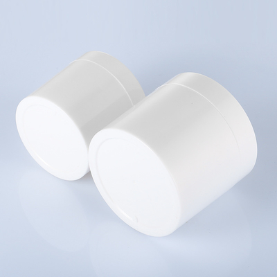 Lọ đựng mỹ phẩm 4 Oz rỗng nhựa có nắp Màu hổ phách Miệng rộng