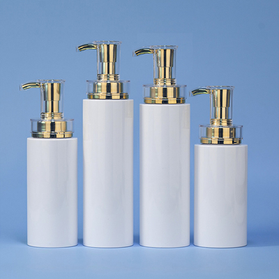 Chai đựng sữa dưỡng da 8 Oz rỗng nhựa có thể tái chế được bề mặt dập nóng